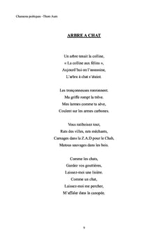 Chansons poétiques