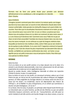 Mes 5000 lettres reçues des chéries