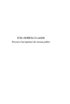 D'el-Ouricia A Lagos