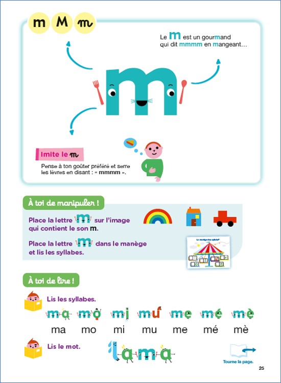J'apprends à lire en manipulant