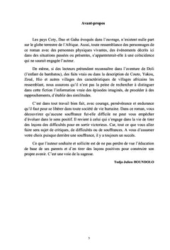 L'enfant de bambatou