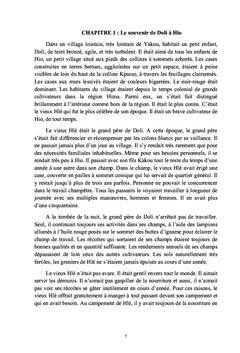 L'enfant de bambatou