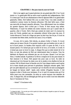 L'enfant de bambatou