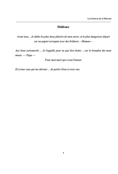 Les entraves de la Memoire