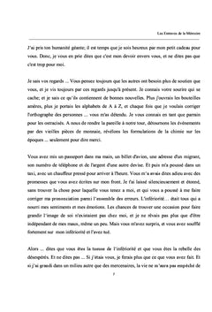 Les entraves de la Memoire