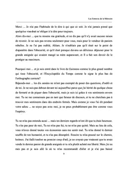 Les entraves de la Memoire