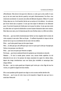 Les entraves de la Memoire