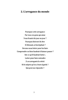 Les defis d'une vie