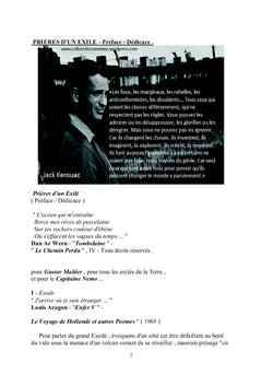 Prieres d'un Exile - Voyages