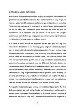 Le stylo de Sang