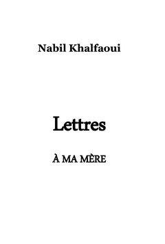 Lettres à ma Mère