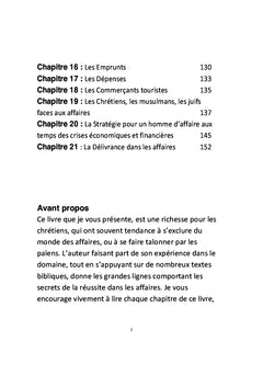 Comment réussir dans les affaires avec Dieu?