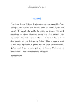 Sous la Peau D'un Autre