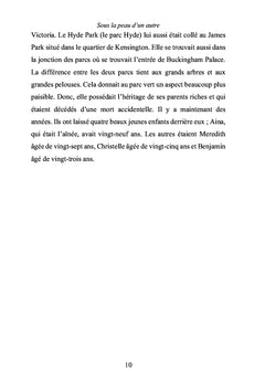 Sous la Peau D'un Autre