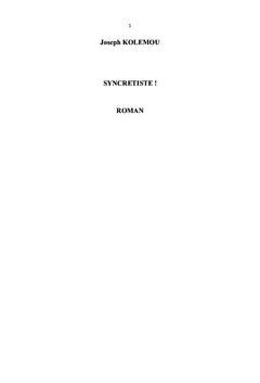 Syncrétiste!