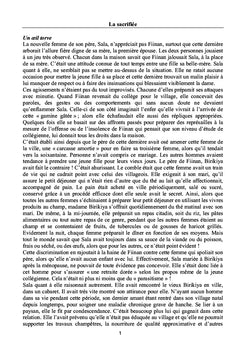 La sacrifiée