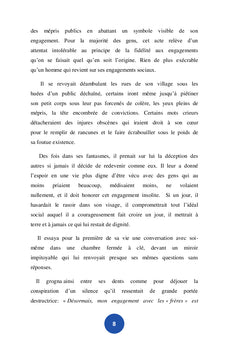 Parcours dans l'ombre