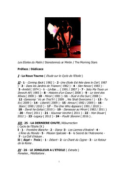 Les Etoiles du Matin - La Dernière Chute