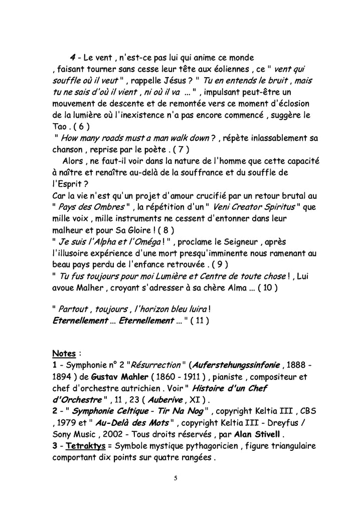 Les Etoiles du Matin - La Dernière Chute