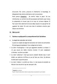Quand vendre devient facile