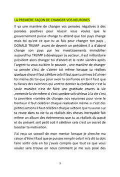 Les façons de changer nos neurones
