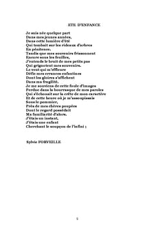 Dans la brume de l'enfance