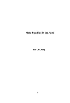 More Steadfast in the Aged