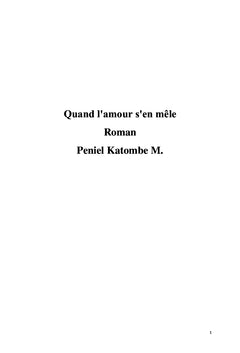 Quand l'amour s'en mêle