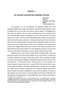 Les contes de la parlure de la vieille Loba Traï