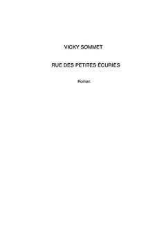Rue des Petites Écuries