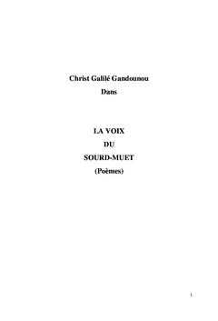 La voix du sourd- muet