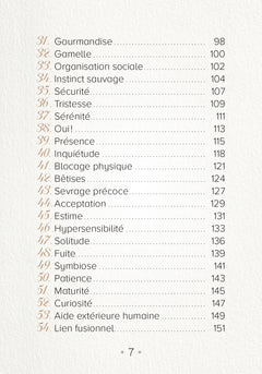 Messages de mon animal de compagnie