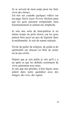 Je converse avec les "Morts" depuis toujours
