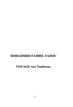 VOYAGE vers Tendresse