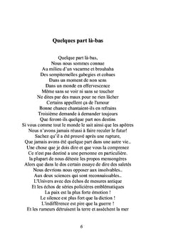 VOYAGE vers Tendresse