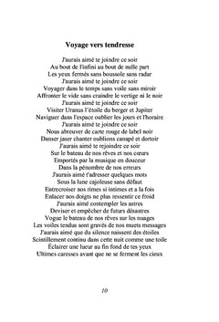 VOYAGE vers Tendresse