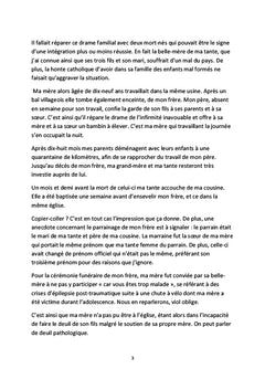 Deuil pathologique: à propos d'un vécu