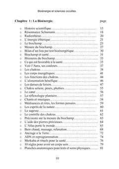 Bioénergie et Sciences Occultes