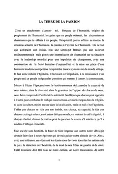 La Terre de la Passion