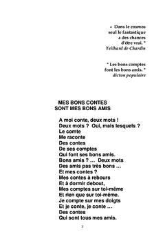 D'ETRANGES CONTES HORS DU TEMPS