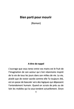 Bien parti pour mourir