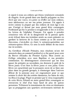 L'arrière goût de l'infini