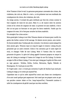 Les mains sur la tête
