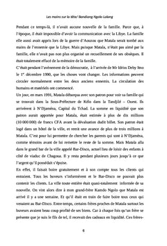 Les mains sur la tête