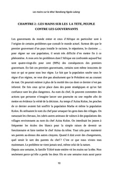 Les mains sur la tête