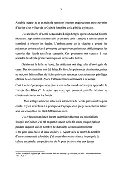 Souvenirs d'enfance
