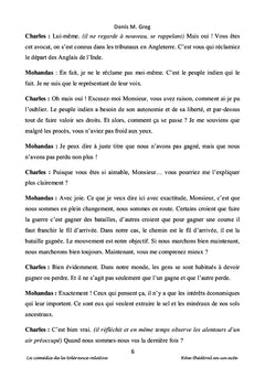 La Comédie de la Tolerance Relative