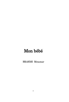 Mon bébé