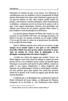 Rûmî et sa sagesse politico-juridique