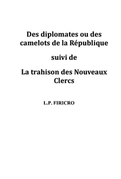 Les camelots de la République